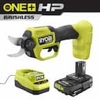 ONE+ HP 18V Brushless Cordless Pruner with 2.0 Ah Battery and Charger