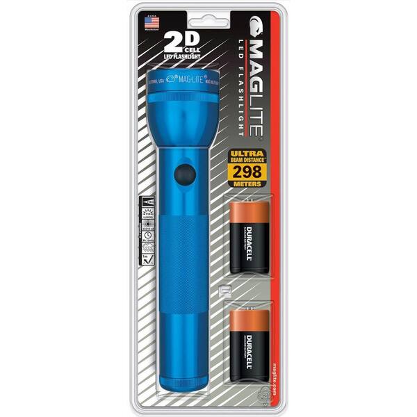 Unbranded 2D LED with Battery - Blue