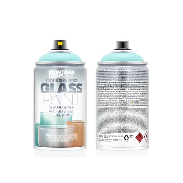 MONTANA 5 oz. EFFECT GLASS Paint Spray, Mint 091803 - The Home Depot