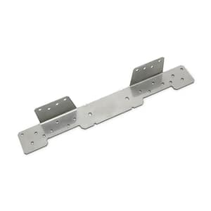 1-1/2 in. x 11 in. 18-Gauge Stainless Steel Adjustable Stringer Connector