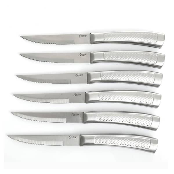 Oster Durbin 14 Piece Stainless Steel Cutlery Set with Block
