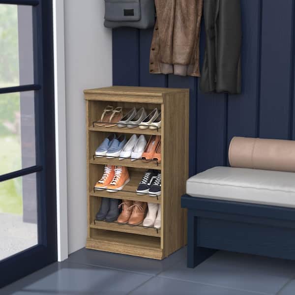 ClosetMaid Modular Storage 21.38 in. W Sand Shoe Tower Unit