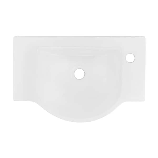 Swiss Madison Chateau 21.5 in. Right Side Faucet Wall-Mount