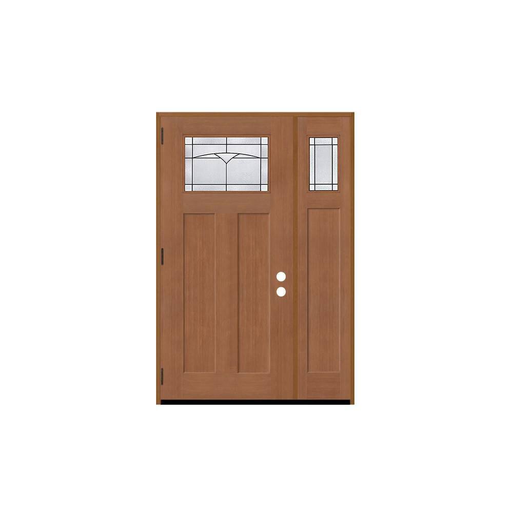 Regency 51 in. x 80 in. 1/4 TopL Horizon Glass RHOS AutumnWht Fir Fiberglass Prehung Front Door w/12in-1/4Top SL 6-9/16 price history on PriceWatchPro