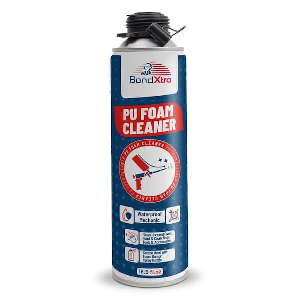 BX410 Foam Gun Cleaner 16.9 oz.-Ideal for Cleaning PU Insulation Spray Foam Dispensing Guns and Applicators (1-Pack)