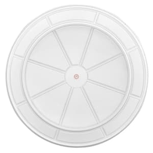 72 in. x 3 in. x 72 in. Refed Large Round Polysterene Ceiling Medallion