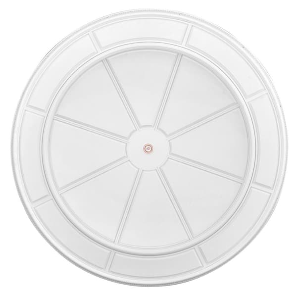 AFD 72 in. x 3 in. x 72 in. Refed Large Round Polysterene Ceiling Medallion