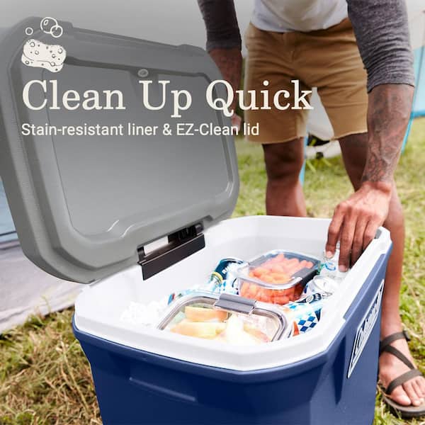 Coleman Classic Series 65-qt. Wheeled Cooler 2182647 - The Home Depot