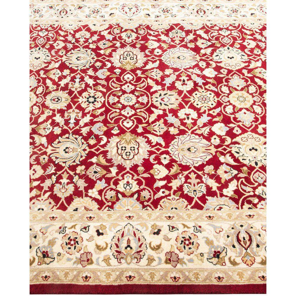 Hand-Knotted Red Wool 4' x 6' Oriental Area Rug