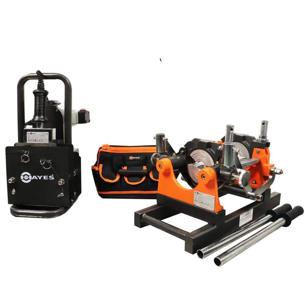 Hayes 1 in. to 4 in. HDPE Plastic Pipe Welding Butt Fusion Machine 110-Volt