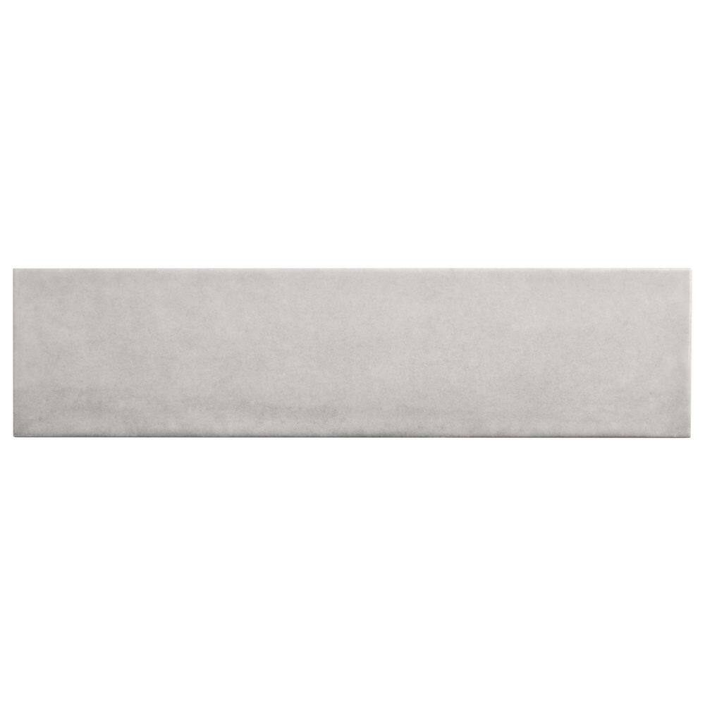 Alora Snow White 4 in. x 0.28 in. Glossy Ceramic Subway Wall Tile Sample price history on PriceWatchPro