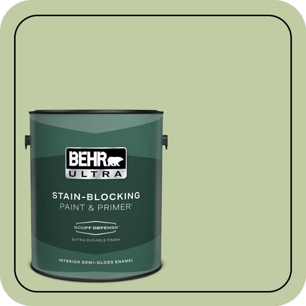 1 gal. #M360-4 Marjoram Extra Durable Semi-Gloss Enamel Interior Paint & Primer price history on PriceWatchPro
