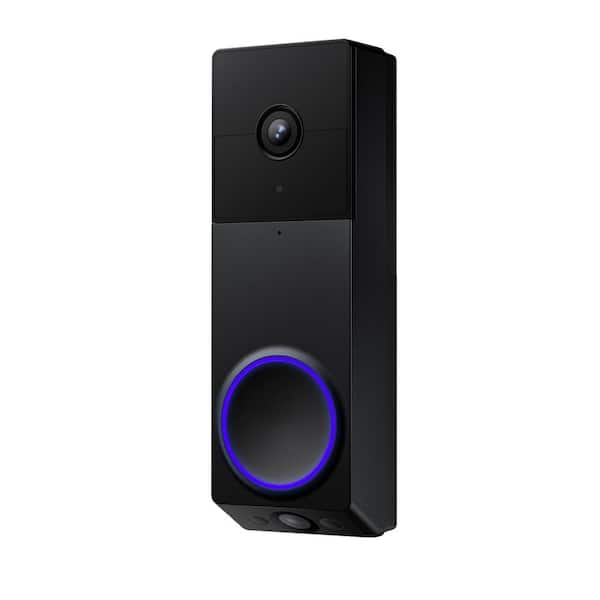 Wireless Duo Cam Video Doorbell, Battery Powered, 2K Full HD Video, 2 Cameras (People and Package), Color Night Vision