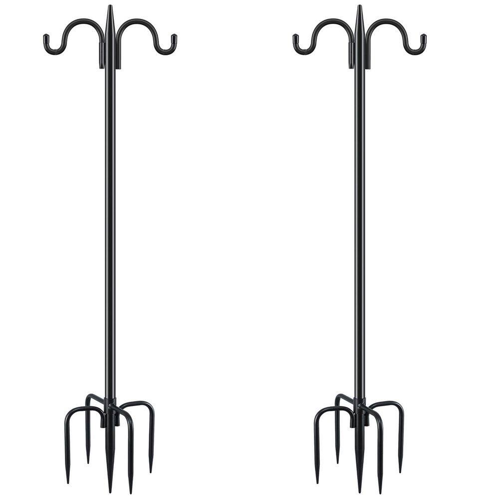 PALEO 92 in. Double Shepherds Hook for Outdoor, 2-Pack price history on PriceWatchPro