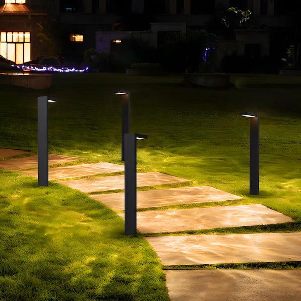 Laplusbelle Low Voltage Black Aluminum LED Weather Resistant