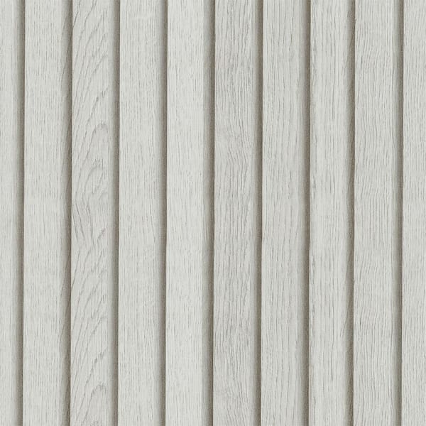 ilemong Grey Striped Peel and Stick Wallpaper Roll Self-Adhesive Removable (2-Rolls/ Covers 25.84 sq. ft. )