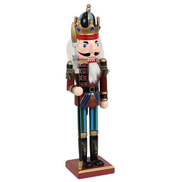 Sunnydaze Decor Sunnydaze Fritz The Valiant Indoor Christmas Nutcracker Statue 10 Inch