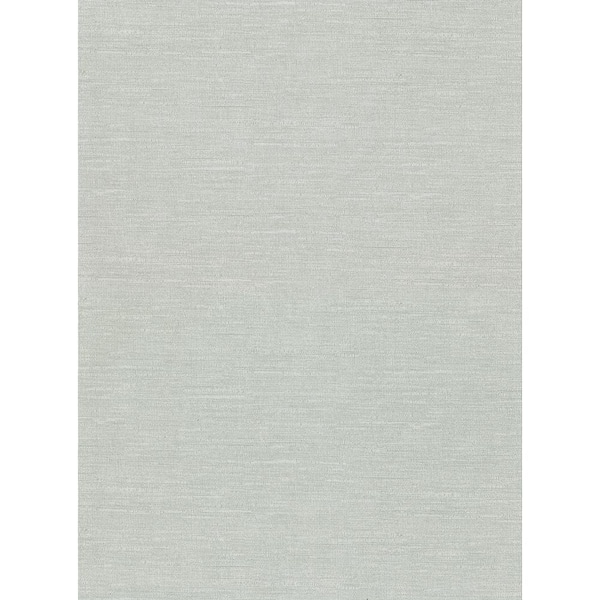 Warner Parker Mint Faux Linen Mint Wallpaper Sample
