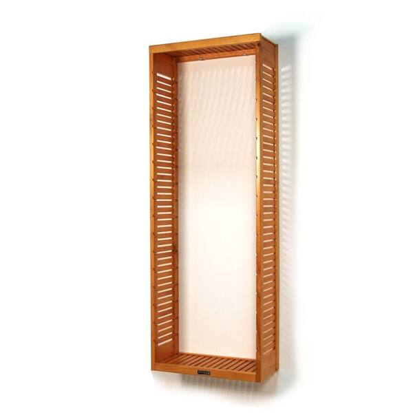 John Louis Home 12 in. Deep Stand Alone Tower Kit in Honey Maple