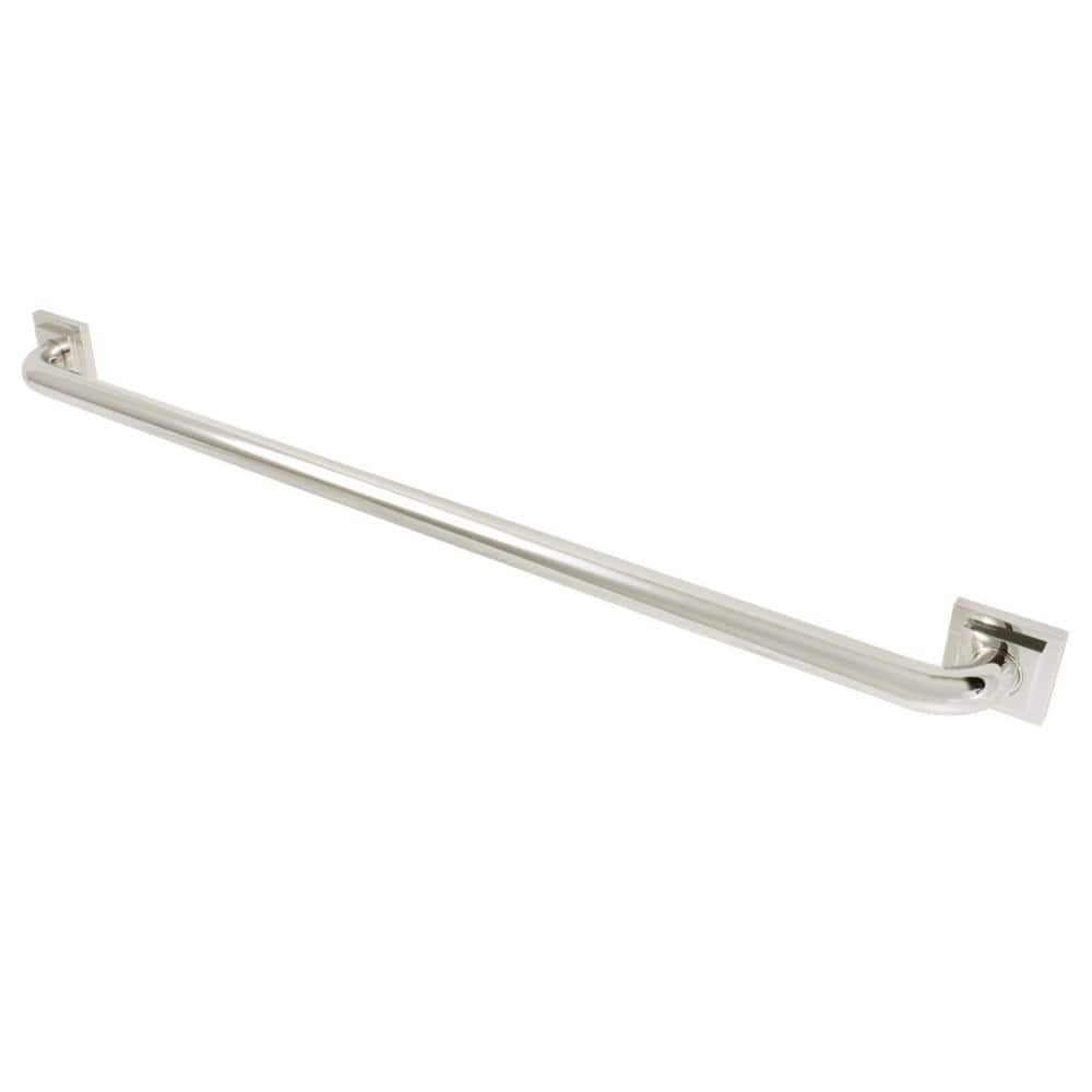Claremont 36 in. x 1-1/4 in. Grab Bar in Polished Nickel price history on PriceWatchPro