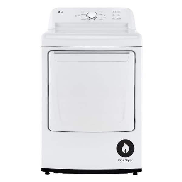 7.3 Cu.Ft. Vented Gas Dryer in White with Sensor Dry Technology