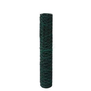 2 ft. x 25 ft. x 1 in. PVC Coated Poultry Netting