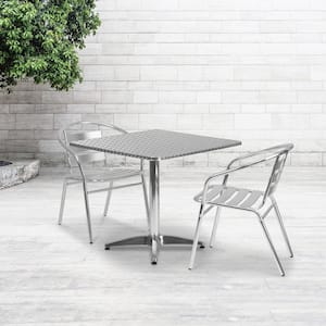 Aluminum Square Metal Outdoor Bistro Table