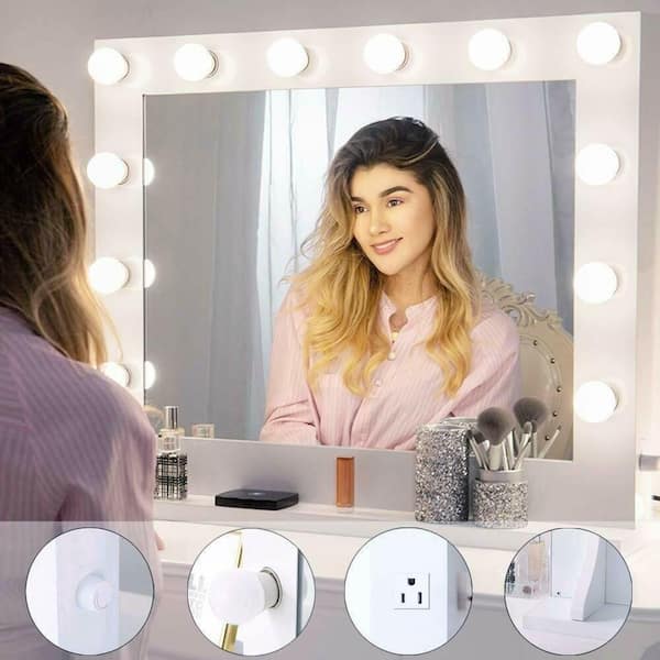 Light Stage Large Beauty Mirror, Vanity Mirror Makeup