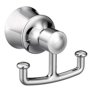 MOEN Mason Double Robe Hook in Chrome YB8003CH - The Home Depot