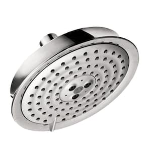 Raindance Classic 150 3-Spray Patterns with 2.5 GPM 6.25 in. Wall Mount Fixed Shower Head in Chrome