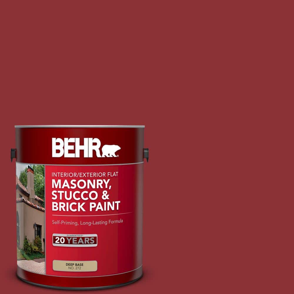 BEHR 1 gal. PPU203 Allure Flat Interior/Exterior Masonry, Stucco and