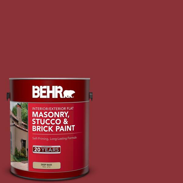 BEHR 1 gal. #PPU2-03 Allure Flat Interior/Exterior Masonry, Stucco and Brick Paint