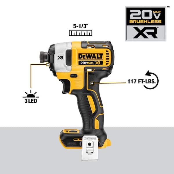 superstición Consejo mármol DEWALT 20V MAX XR Cordless Brushless Hammer Drill/Impact 2 Tool Combo Kit  with (2) 20V 2.0Ah Batteries and Charger DCK287D2 - The Home Depot