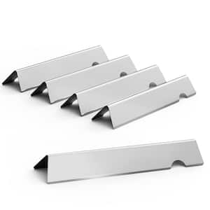 Stainless Steel Replacement Flavorizer Bars for Genesis 300 Series Gas Grill with Front-Mounted Control Panel (5-Pack)