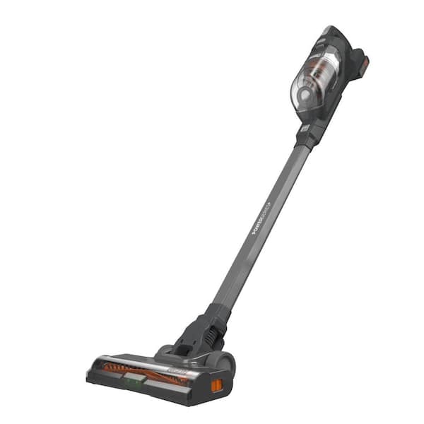 BLACK+DECKER POWESERIES+ 20-Volt MAX Lithium-Ion Cordless Bagless Stick  Vacuum Cleaner BHFEA18D1 - The Home Depot