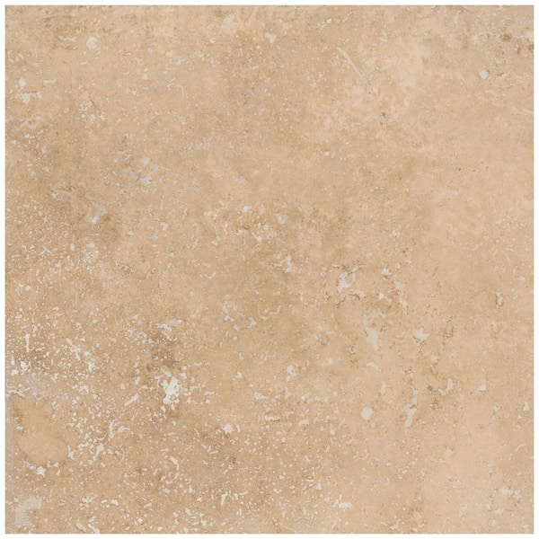 MSI Tuscany Beige 12 in. x 12 in. Honed Travertine Floor and Wall Tile 10 sq. ft. Case TTBEI1212 The Home Depot