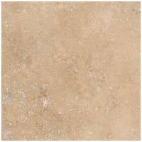Tuscany Beige 12 in. x 12 in. Honed Travertine Stone Look Floor and Wall Tile (10 sq. ft./Case)