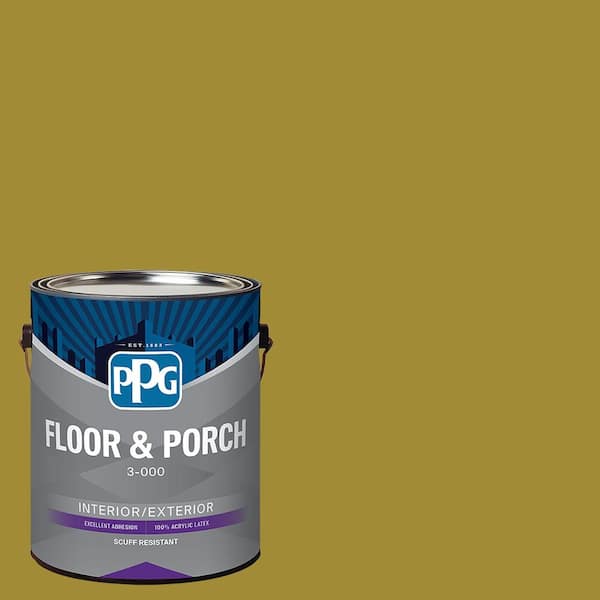 PPG 1 gal. PPG1109-7 Autumn Festival Satin Interior/Exterior Floor and Porch Paint
