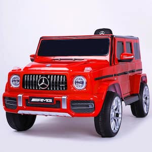 12-Volt Licensed Children Car Motorized Vehicles for Girls, Boys with Remote Control in Red