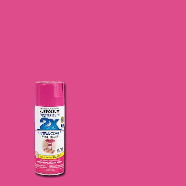 Rust-Oleum Painter's Touch 2X 12 oz. Gloss Berry Pink General Purpose Spray Paint
