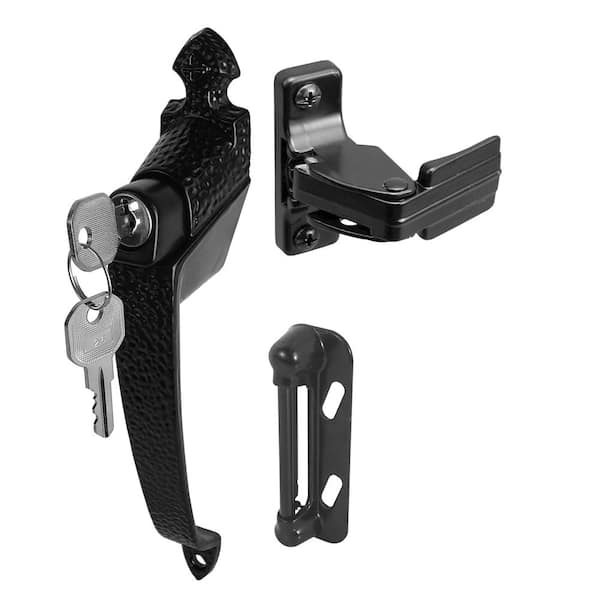 Prime-Line Aluminum, Push Button Screen or Storm Door Latch with
