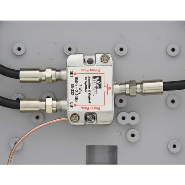 IDEAL 2.4 GHz 2-Way Digital Splitter 85-332 - The Home Depot