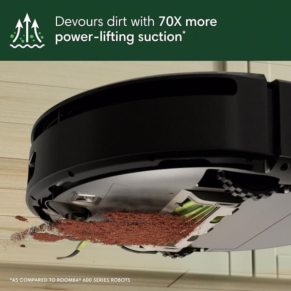 iRobot Roomba 205 Vac DustCompactor Bagless 13.2 in. Robotic