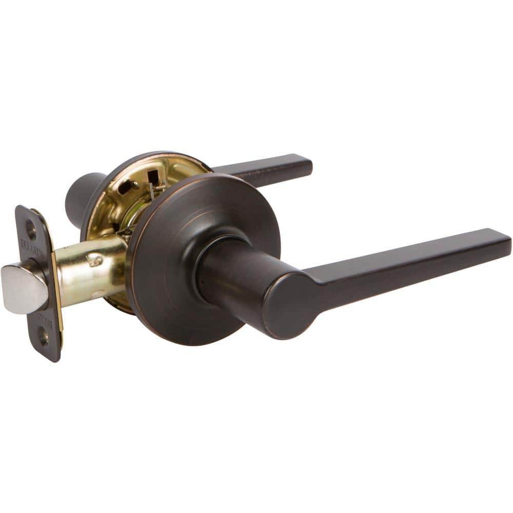 Delaney Hardware Tulina Contemporary Style Tuscany Bronze Straight