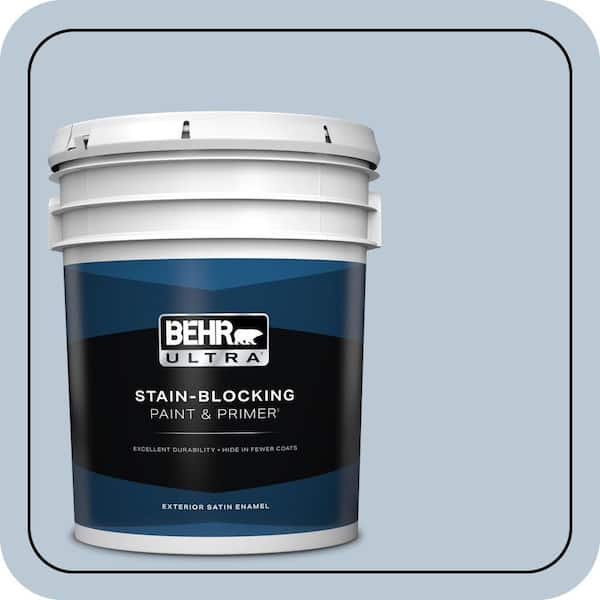 BEHR ULTRA 5 gal. #S520-2 Journeys End Satin Enamel Exterior Paint & Primer