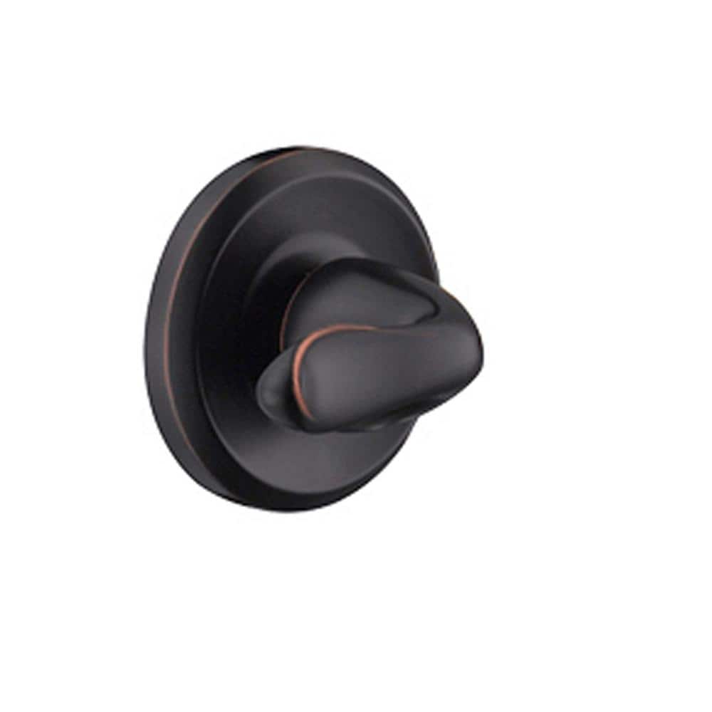 Bronze Double Handle Wall Mounted Tub and Shower Faucet