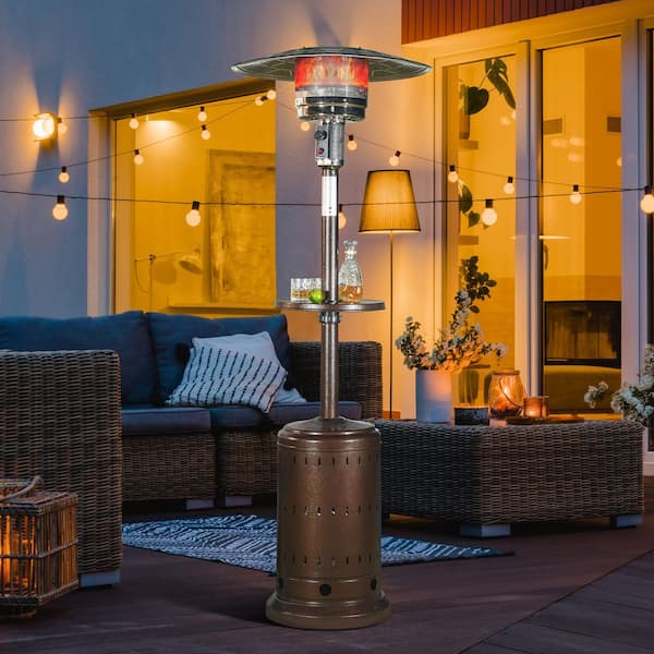 Electric Heater Spiral Flame Patio Propane Patio Heater Costco