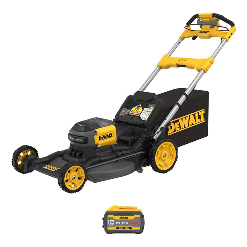 FLEXVOLT 2 x 60V MAX 21 in. Cordless Battery Powered Self Propelled Lawn Mower Kit w/ (3) 4.0 Ah Batteries and Chargers price history on PriceWatchPro