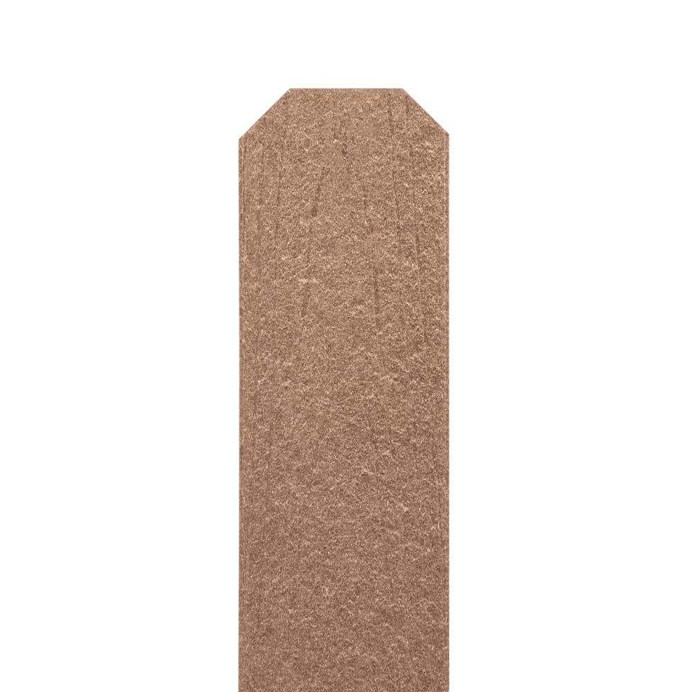 Composite Fence and Gate Picket - Dog Ear - Timber Brown (Brown) - 3/8in. x 3.5in. x 5 3/4ft. (10-Pack) price history on PriceWatchPro