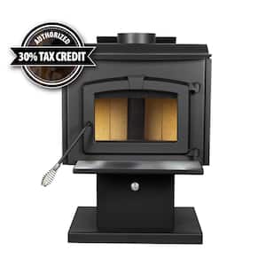 1,200 sq. ft. EPA Certified Wood Stove with Stainless Steel Ash Lip and Blower